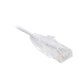 Cable de Parcheo Slim UTP Cat6 - 2 Metros (6.56 Pies) Blanco Diámetro Reducido (28 AWG) Cable de Parcheo Slim UTP Cat6 - 2 Metros (6.56 Pies) Blanco Diámetro Reducido (28 AWG)