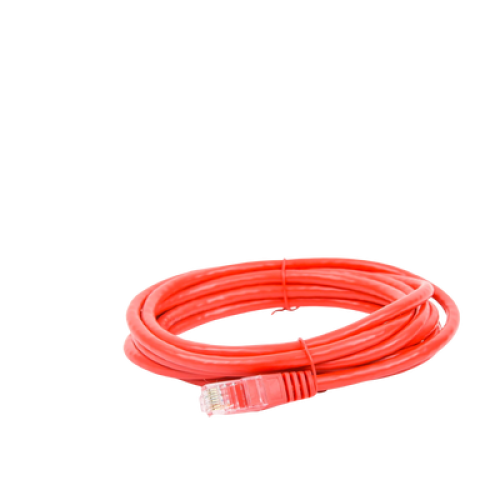 Cable de Parcheo UTP Cat6 - 3.0 Metros (9.84 Pies) - Rojo