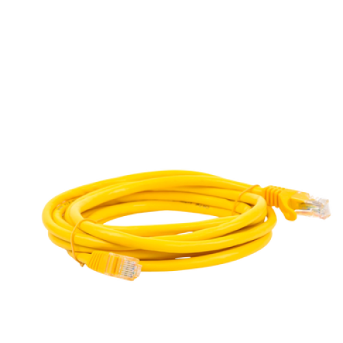 Cable de Parcheo UTP Cat6 - 3.0 Metros (9.84 Pies) - Amarillo