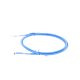 Cable de Parcheo Slim UTP Cat6A - 1 Metro (3.28 Pies) Azul, Diámetro Reducido (28 AWG)