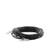 Cable de Parcheo Slim UTP Cat6A - 10 Metros (32.81 Pies) Negro, Diámetro Reducido (28 AWG)