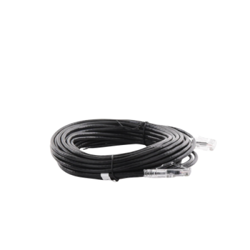 Cable de Parcheo Slim UTP Cat6A - 10 Metros (32.81 Pies) Negro, Diámetro Reducido (28 AWG)