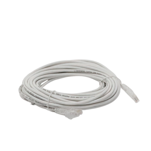 Cable de Parcheo Slim UTP Cat6A - 10 Metros (32.81 Pies) Blanco, Diámetro Reducido (28 AWG)