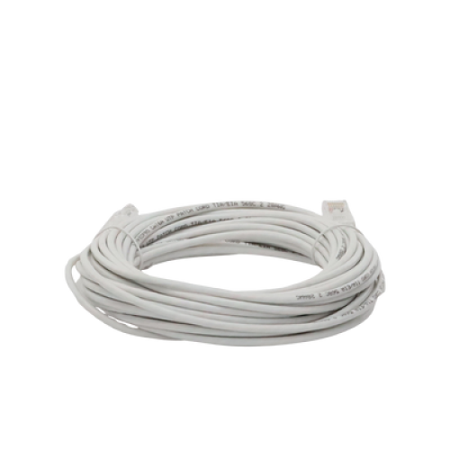 Cable de Parcheo Slim UTP Cat6A - 10 Metros (32.81 Pies) Blanco, Diámetro Reducido (28 AWG)