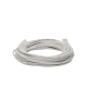 Cable de Parcheo Slim UTP Cat6A - 10 Metros (32.81 Pies) Blanco, Diámetro Reducido (28 AWG)