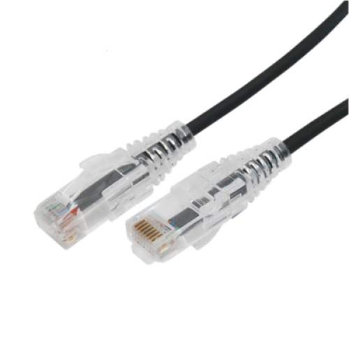Cable de Parcheo Slim UTP Cat6A - 7 Metros (22.97 Pies) Negro, Diámetro Reducido (28 AWG) Cable de Parcheo Slim UTP Cat6A - 7 Metros (22.97 Pies) Negro, Diámetro Reducido (28 AWG)
