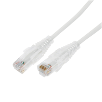 Cable de Parcheo Slim UTP Cat6A - 7 Metros (22.97 Pies) Blanco, Diámetro Reducido (28 AWG) Cable de Parcheo Slim UTP Cat6A - 7 Metros (22.97 Pies) Blanco, Diámetro Reducido (28 AWG)