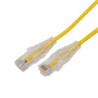 Cable de Parcheo Slim UTP Cat6A - 7 Metros (22.97 Pies) Amarillo, Diámetro Reducido (28 AWG) Cable de Parcheo Slim UTP Cat6A - 7 Metros (22.97 Pies) Amarillo, Diámetro Reducido (28 AWG)