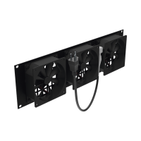 Kit de 3 Ventilador 110 Vca (12 x 12 cm) con Clavija 5-15P. Para instalación en Postes Rack Kit de 3 Ventilador 110 Vca (12 x 12 cm) con Clavija 5-15P. Para instalación en Postes Rack
