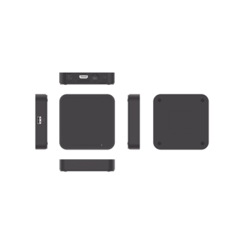 STB 4K Android con Google TV / Alto Rendimiento / Conexión Wi-Fi y por Cable / Control Remoto Bluetooth / Salida HDMI