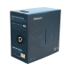 Bobina de Cable 305 Metros (1000 Pies): 2 x 16 AWG, Color Blanco, CMR, Para Sistemas de Seguridad y Alarmas