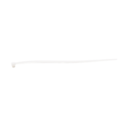 Cincho de plástico, Color Natural, 3.5 x 150 mm, Ideal para sujeción de cables (Bolsa con 100 piezas) 