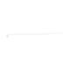Cincho de plástico, Color Natural, 3.5 x 150 mm, Ideal para sujeción de cables (Bolsa con 100 piezas) 