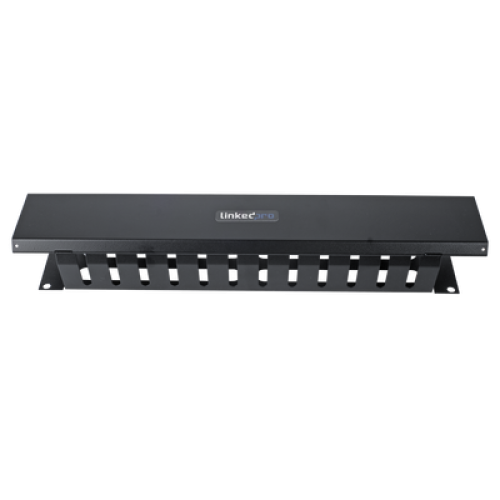 Organizador de Cables Horizontal de 2U para Rack de 19