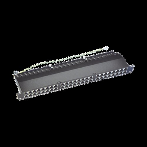 Panel de Parcheo de Impacto (110) Blindado de 48 Puertos Cat6A