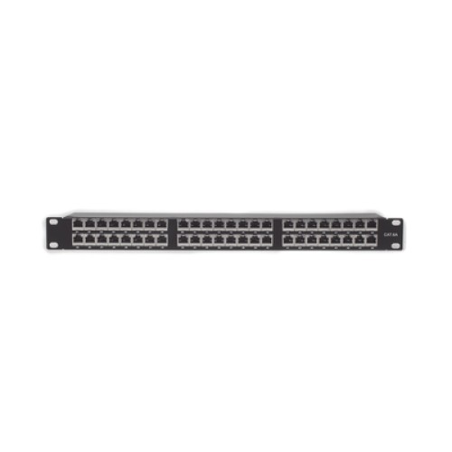Panel de Parcheo de Impacto (110) Blindado de 48 Puertos Cat6A