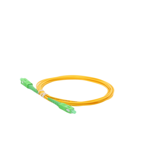 Jumper de Fibra Óptica Monomodo SC/APC-SC/APC Simplex de 3 Metros (9.84 Pies), 2mm