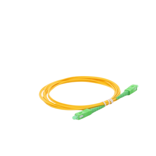 Jumper de Fibra Óptica Monomodo SC/APC-SC/APC Simplex de 3 Metros (9.84 Pies), 2mm