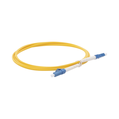 Jumper de Fibra Óptica Monomodo LC/UPC-LC/UPC Simplex de 1 Metro (3.28 Pies), 3mm