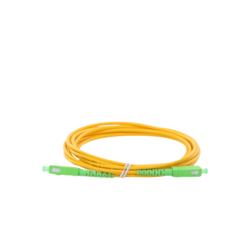 Jumper de Fibra Óptica Monomodo SC/APC-SC/APC Simplex de 2 Metros (6.56 Pies) 3mm