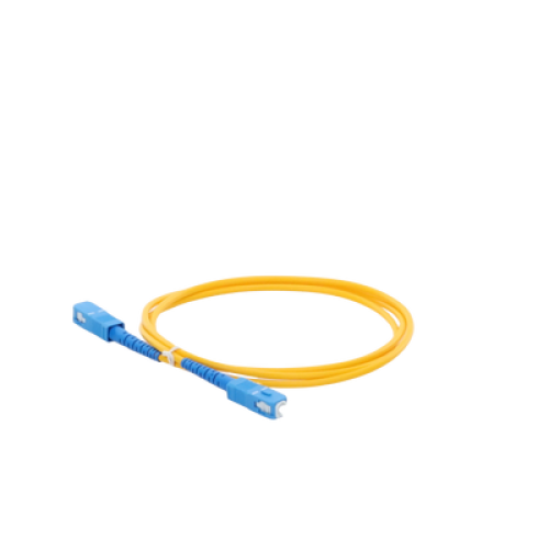Jumper de Fibra Óptica Monomodo SC/UPC-SC/UPC Simplex de 1 Metro (3.28 Pies), 3mm Jumper de Fibra Óptica Monomodo SC/UPC-SC/UPC Simplex de 1 Metro (3.28 Pies), 3mm