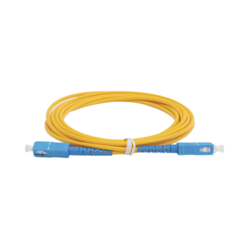 Jumper de Fibra Óptica Monomodo SC/UPC-SC/UPC Simplex de 3 Metros (9.84 Pies), 3mm Jumper de Fibra Óptica Monomodo SC/UPC-SC/UPC Simplex de 3 Metros (9.84 Pies), 3mm