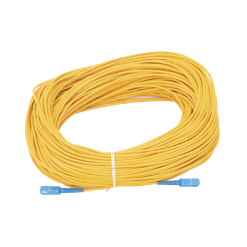 Jumper de Fibra Óptica Monomodo SC/UPC-SC/UPC Simplex de 80 Metros (262.47 Pies), 3mm Jumper de Fibra Óptica Monomodo SC/UPC-SC/UPC Simplex de 80 Metros (262.47 Pies), 3mm