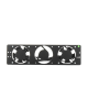 Kit de 2 Ventiladores 110 Vca (12 x 12 cm) con Clavija para Gabinete de Piso