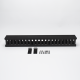 Organizador de Cable Vertical de 21 Unidades Rack Sencillo, Compatible con Racks Serie EIRL y EIQR