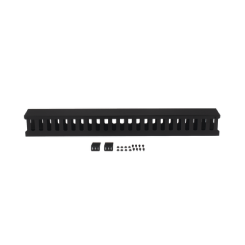Organizador de Cable Vertical de 24 Unidades Rack Sencillo, Compatible con Racks Serie EIRL y EIQR