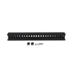 Organizador de Cable Vertical de 24 Unidades Rack Sencillo, Compatible con Racks Serie EIRL y EIQR