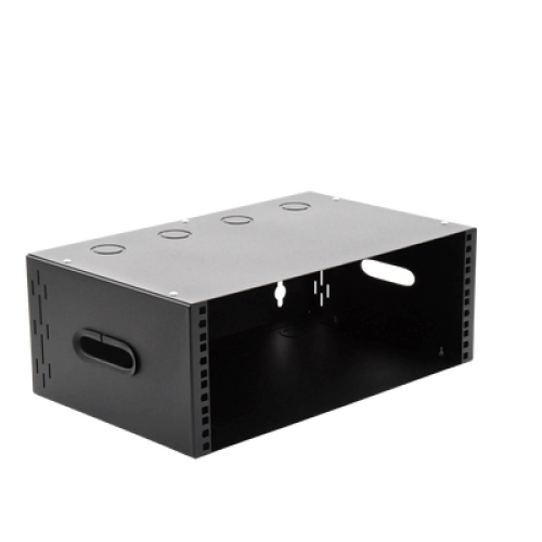 Gabinete para Montaje en Pared liviano, 4 Unidades de rack, Profundidad máxima de trabajo 250 mm, Se envía el Gabinete Armado. Gabinete para Montaje en Pared liviano, 4 Unidades de rack, Profundidad máxima de trabajo 250 mm, Se envía el Gabinete Armado.