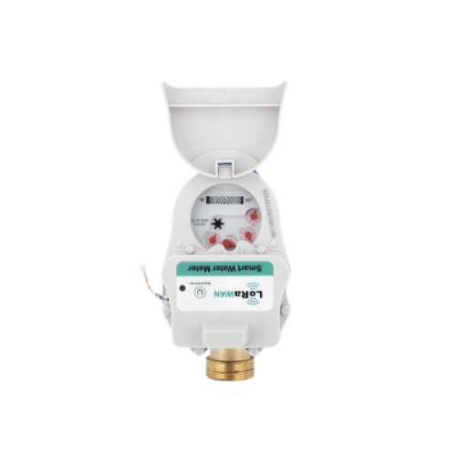 FLUJOMETRO DE AGUA  LORAWAN® PARA TUBERIA DE 1 PULGADA CON VALVULA DE CORTE DE FUJO
