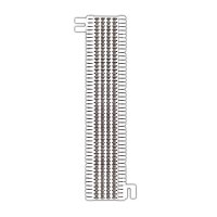 Bloque de Conexión S66, Capacidad de 50 Pares, Cat5e, Para Cable Sólido 22 a 26 AWG Bloque de Conexión S66, Capacidad de 50 Pares, Cat5e, Para Cable Sólido 22 a 26 AWG