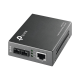 Convertidor Fibra Óptica Monomodo / 1 Puerto RJ45 10/100 Mbps / Puerto Fibra Óptica SC 100 Mbps / Hasta 20 kilometros / Plug and Play Convertidor Fibra Óptica Monomodo / 1 Puerto RJ45 10/100 Mbps / Puerto Fibra Óptica SC 100 Mbps / Hasta 20 kilometros / Plug and Play
