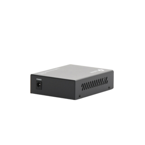 Convertidor Fibra Óptica Monomodo o Multimodo / 1 Puerto SFP 1000 Mbps / 1 Puerto RJ45 10/100/1000 Mbps / Plug and Play 
