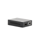 Convertidor Fibra Óptica Monomodo o Multimodo / 1 Puerto SFP 1000 Mbps / 1 Puerto RJ45 10/100/1000 Mbps / Plug and Play 