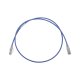 Patch Cord MC6 Modular Cat6 UTP, CM/LS0H, 0.91 Metros (3 Pies), Color Azul, Diámetro Reducido (28AWG)