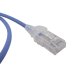 Patch Cord MC6 Modular Cat6 UTP, CM/LS0H, 0.91 Metros (3 Pies), Color Azul, Diámetro Reducido (28AWG)