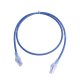 Patch Cord MC6 Modular Cat6 UTP, CM/LS0H, 0.91 Metros (3 Pies), Color Azul, Versión Bulk (Sin Empaque Individual)