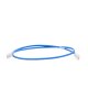 Patch Cord MC6 Modular Cat6 UTP, CM/LS0H, 0.91 Metros (3 Pies), Color Azul, Versión Bulk (Sin Empaque Individual)