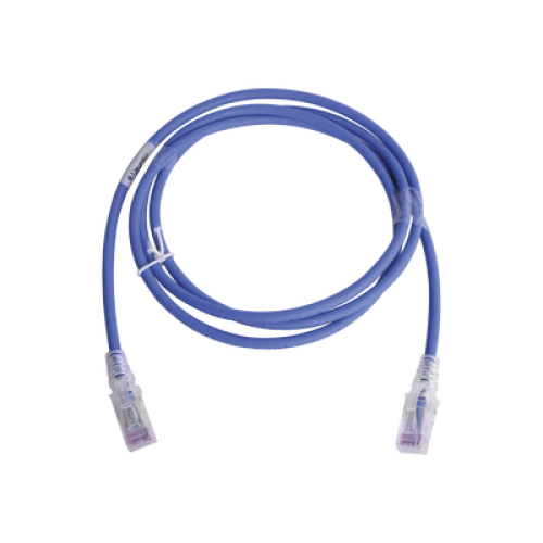 Patch Cord MC6 Modular Cat6 UTP, CM/LS0H, 1.52 Metros (5 Pies), Color Azul, Versión Bulk (Sin Empaque Individual)