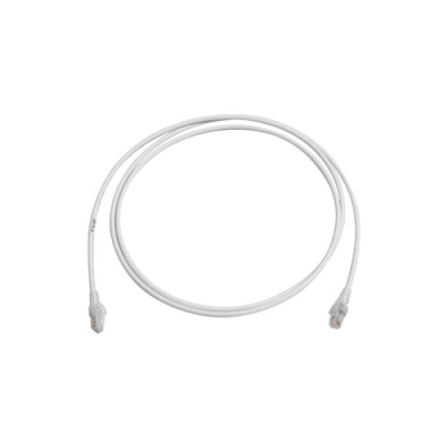 Patch Cord MC6 Modular Cat6 UTP, CM/LS0H, 2.13 Metros (7 Pies), Color Blanco