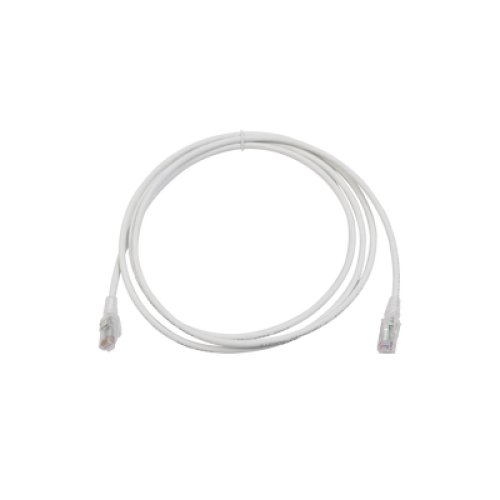 Patch Cord MC6 Modular Cat6 UTP, CM/LS0H, 2.13 Metros (7 Pies), Color Blanco, Versión Bulk (Sin Empaque Individual)