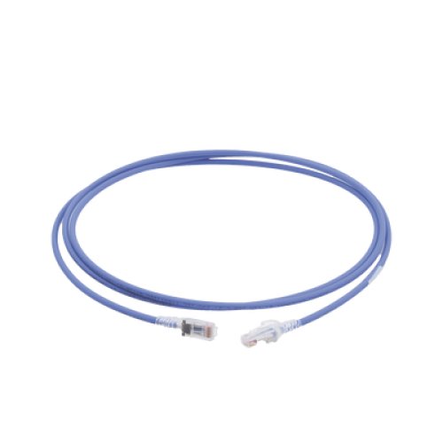 Patch Cord MC6 Modular Cat6 UTP, CM/LS0H, 2.13 Metros (7 Pies), Color Azul