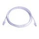 Patch Cord MC6 Modular Cat6 UTP, CM/LS0H, 3.05 Metros (10 Pies), Color Blanco, Versión Bulk (Sin Empaque Individual)
