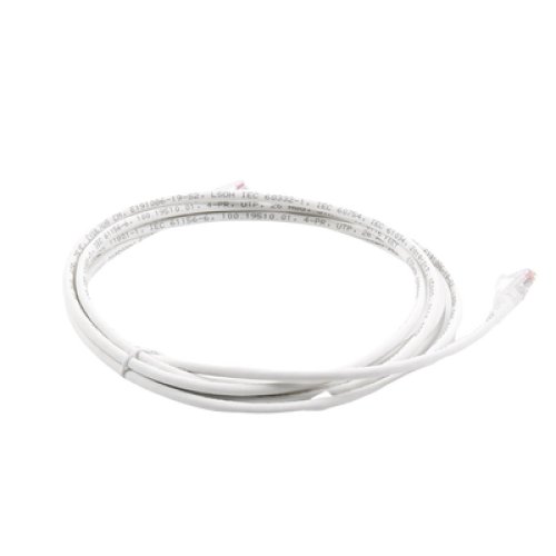 Patch Cord MC6 Modular Cat6 UTP, CM/LS0H, 3.05 Metros (10 Pies), Color Blanco, Versión Bulk (Sin Empaque Individual)