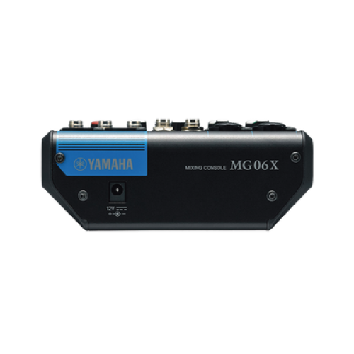 Mezcladora de Audio | 6 Canales | 2 entradas de micro/6 de línea (2 mono + 2 estéreo) | Efectos Integrados | Alimentación Phantom 