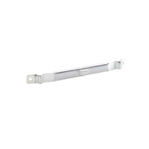 Clip Recto Automático para unir tramos de charola, con acabado Electro Zinc 