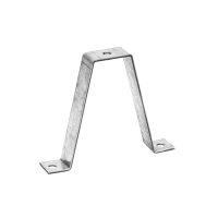 Soporte doble para sujetador universal, ideal para instalación en techo, con acabado Electro Zinc para varilla de 1/4 y 5/16 Soporte doble para sujetador universal, ideal para instalación en techo, con acabado Electro Zinc para varilla de 1/4 y 5/16